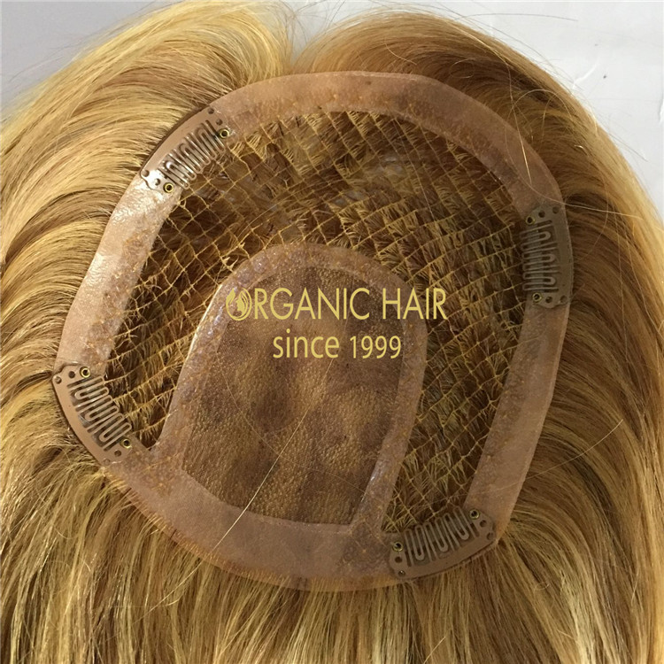 Customized best hair toppers with top qualtiy A185